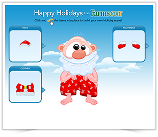Holiday Dress-Up Game