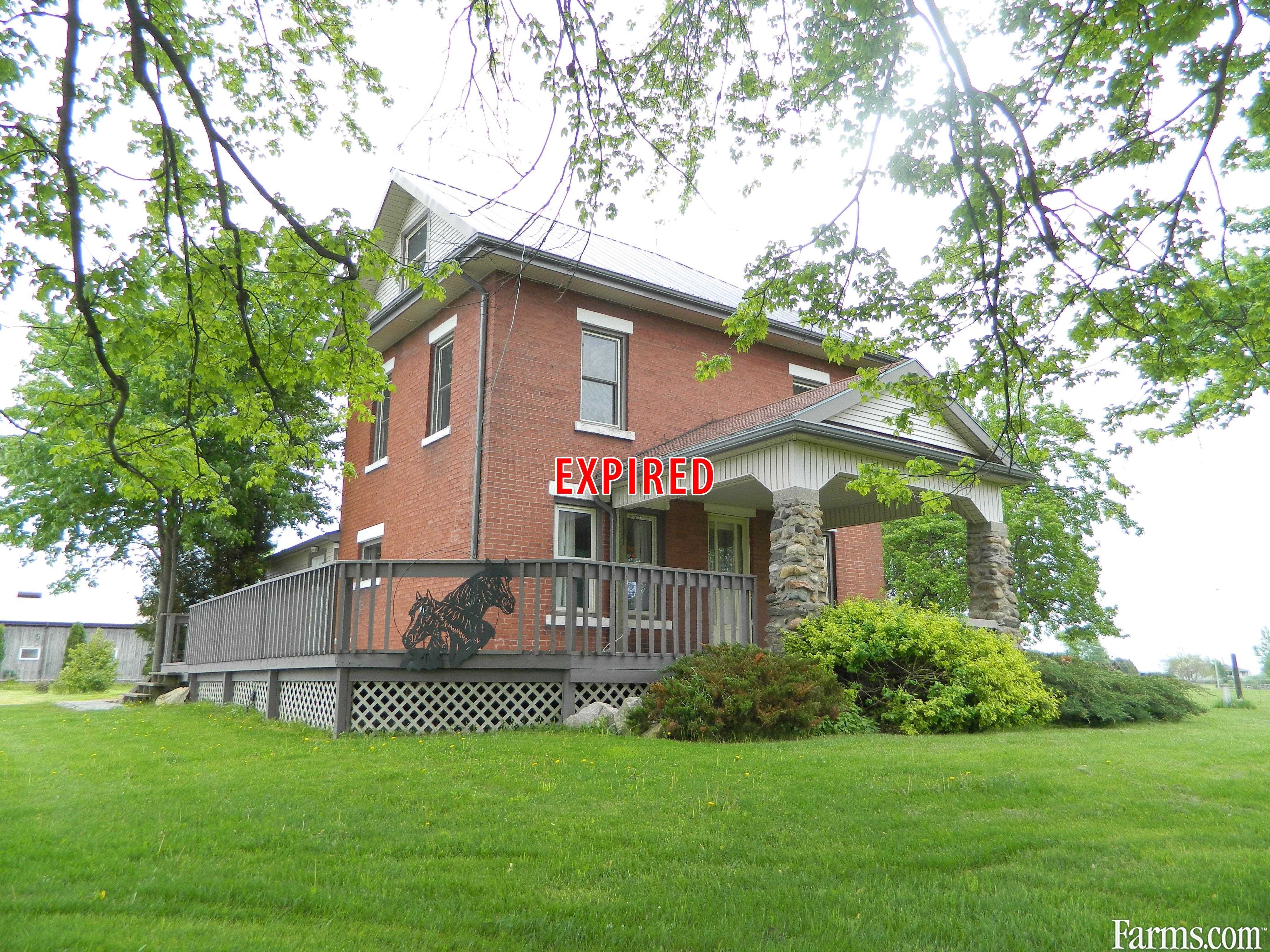 Horse Farm for Sale, Southwest Middlesex, Ontario