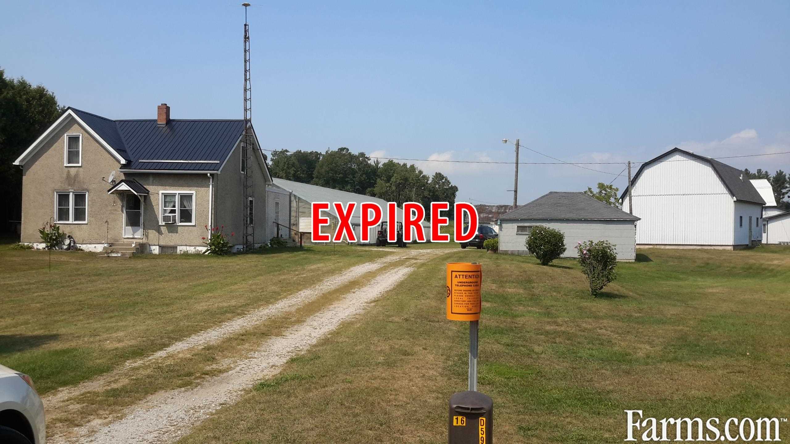 Former Tobacco Farm for Sale, Langton, Ontario